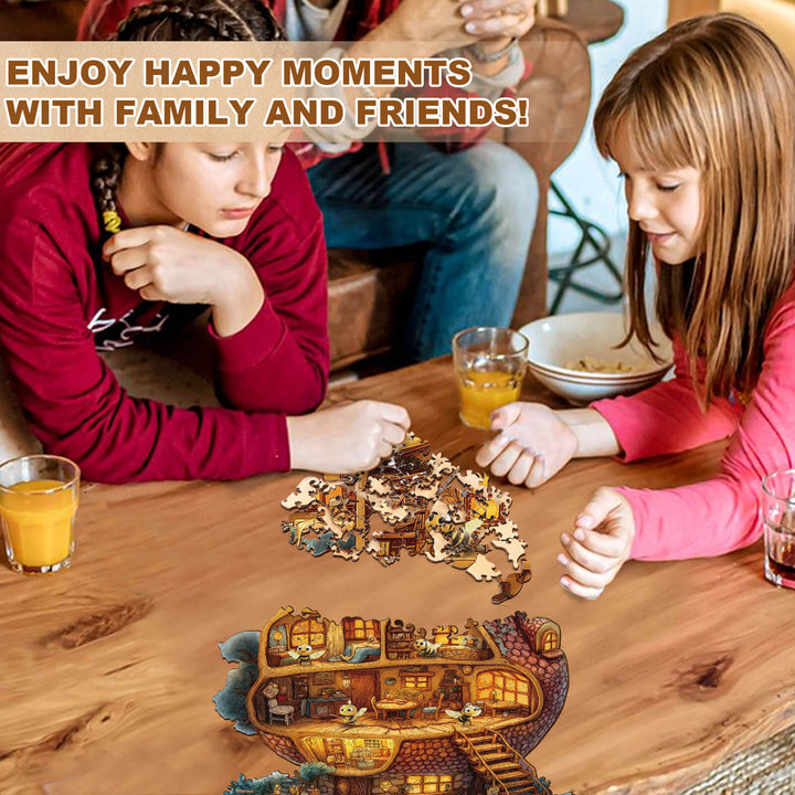 Puzzle en bois Bee Hut