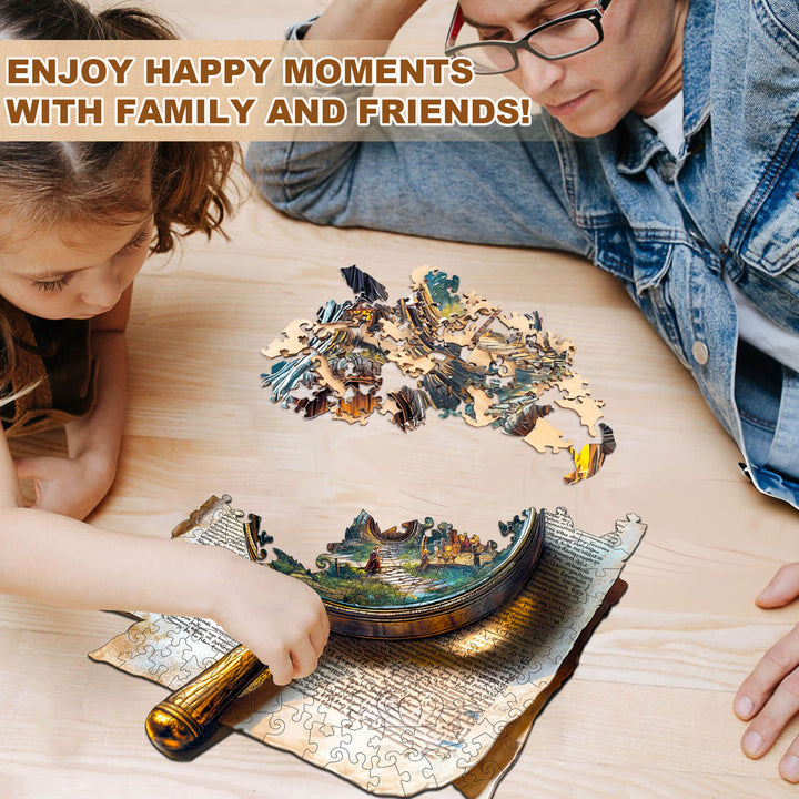 Truth Lens Holz-Puzzle