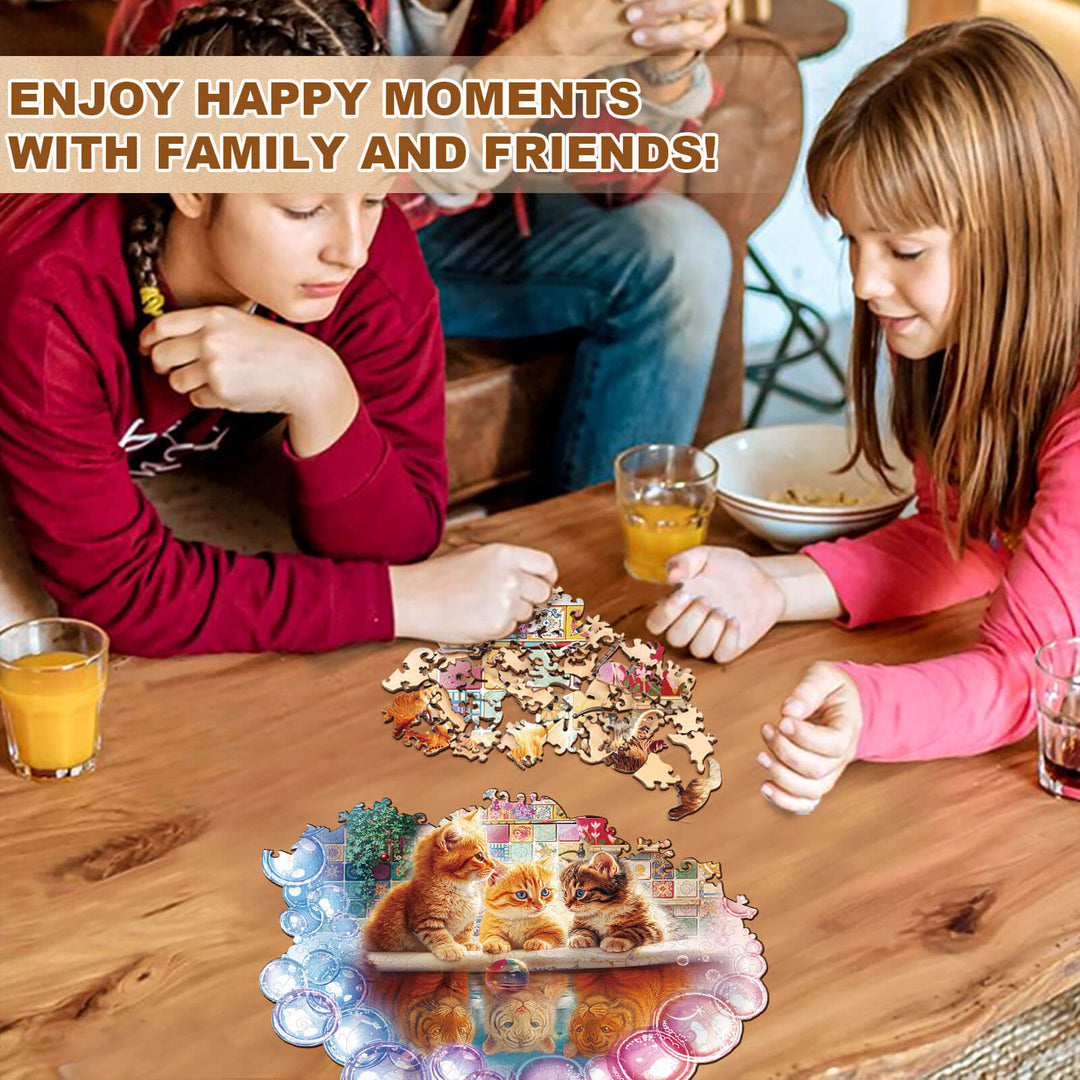 Tiger—My wish Wooden Jigsaw Puzzle