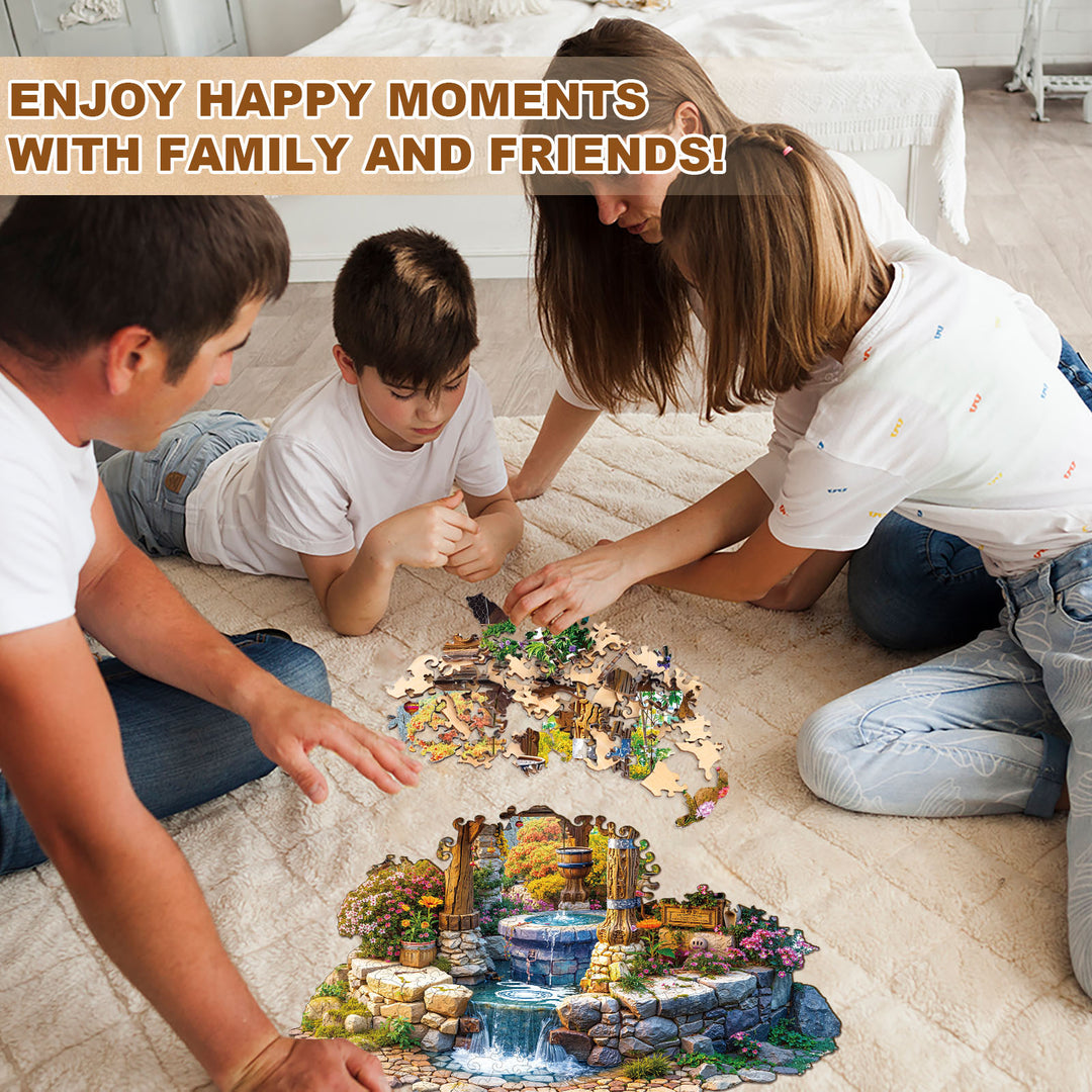 Springwell Garden Wooden Jigsaw Puzzle