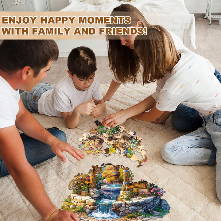 Springwell Garden Wooden Jigsaw Puzzle