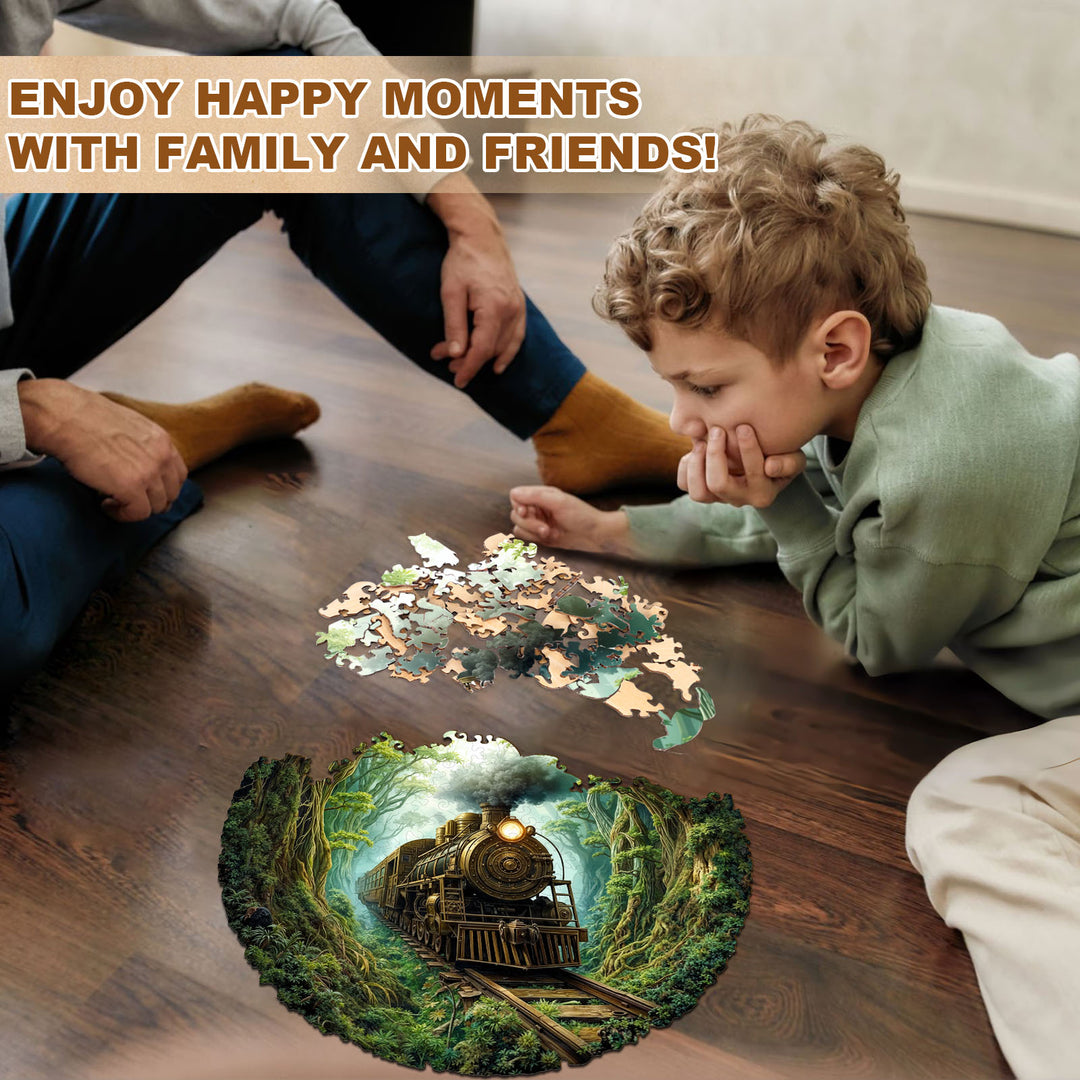 Forest Journey Wooden Jigsaw Puzzle