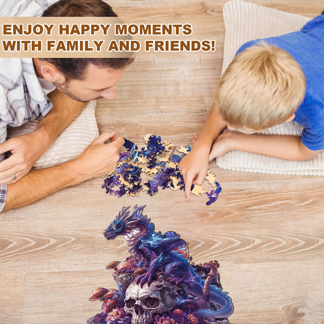 Bone Dragon Wooden Jigsaw Puzzle