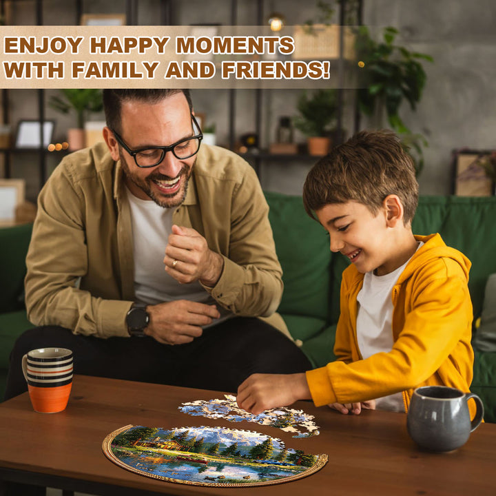 Lakeside leisure Wooden Jigsaw Puzzle