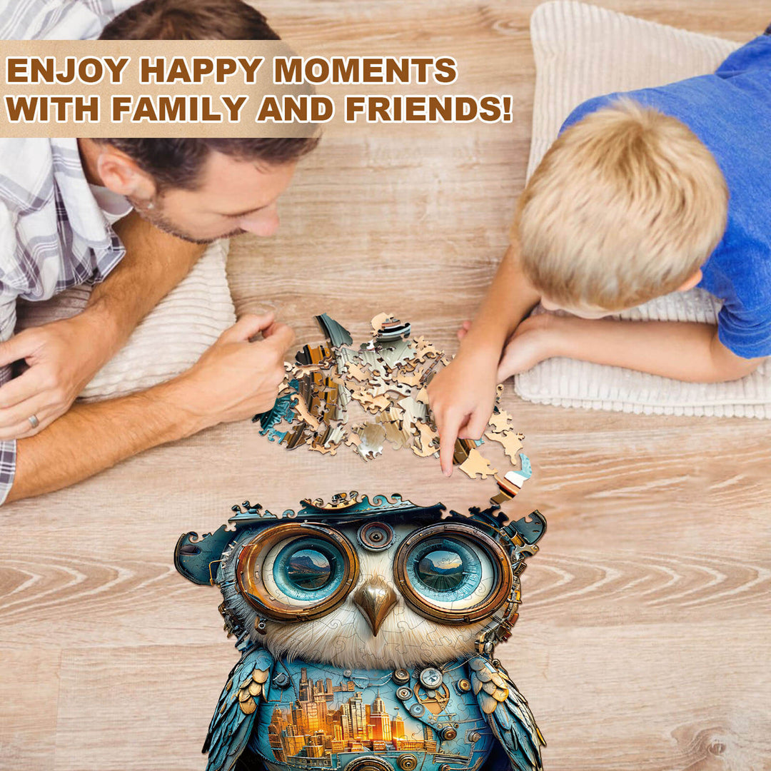 Urban Observer Wooden Jigsaw Puzzle