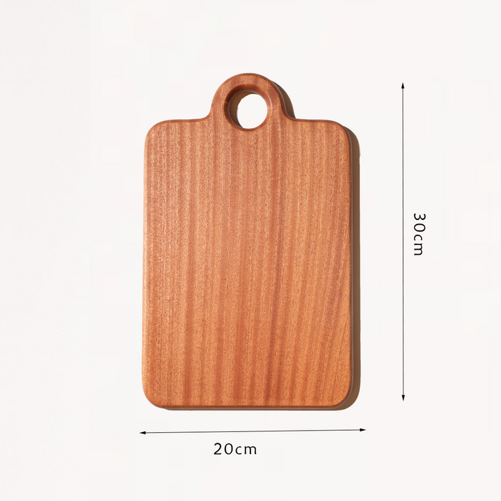 Ebony heavy-duty cutting board with smooth surface, stylish design, perfect for cutting or serving in the kitchen.