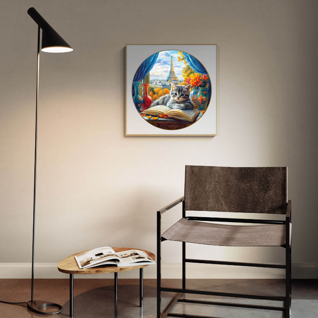 Views of Paris Wooden Jigsaw Puzzle