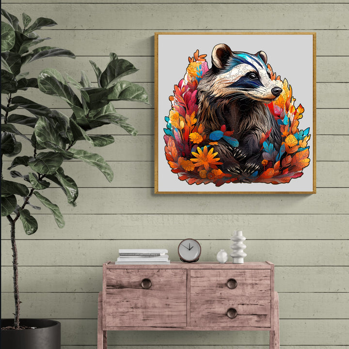 Badger Wooden Jigsaw Puzzle