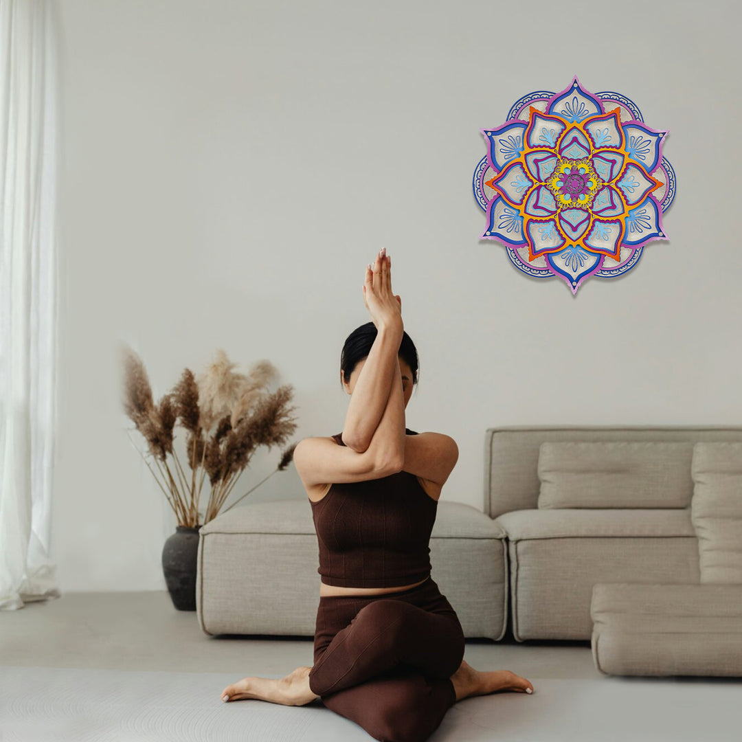 Wooden Mandala Atmosphere Light-Eternal Harmony