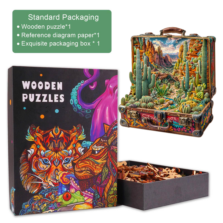 Puzzle en bois Desert Odyssey-1