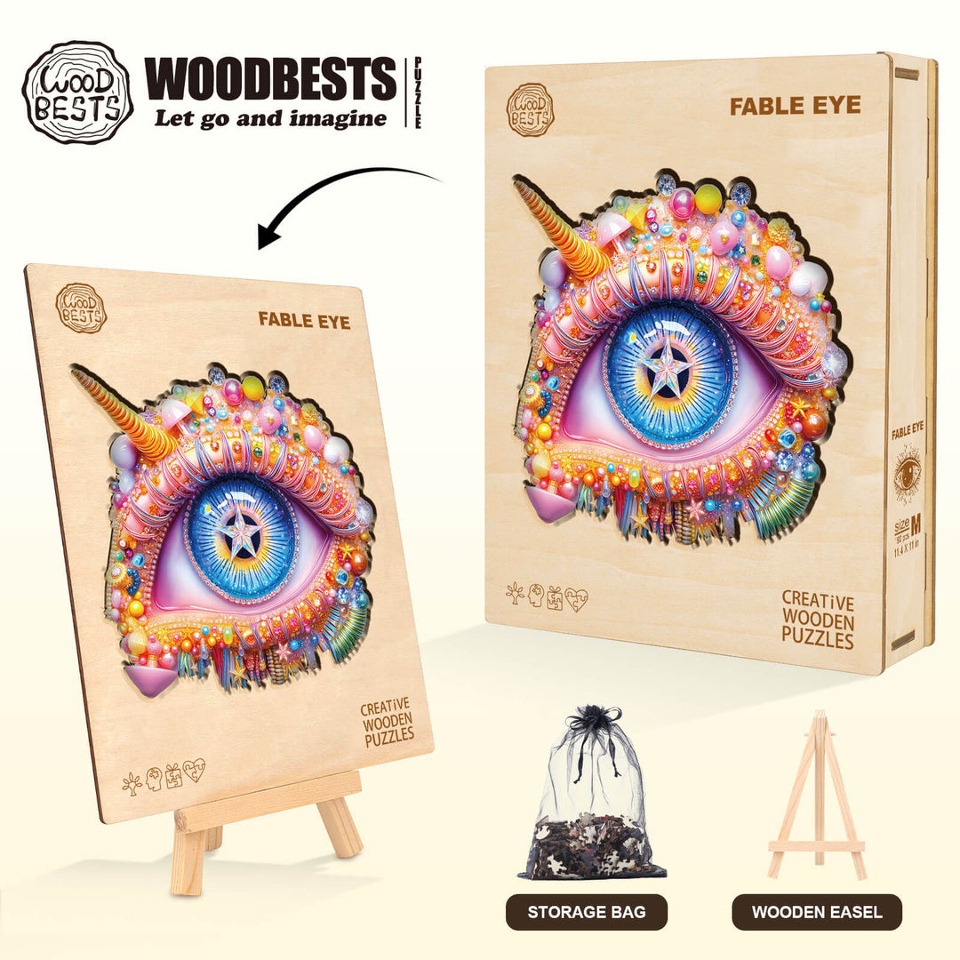 Fable Eye Wooden Jigsaw Puzzle