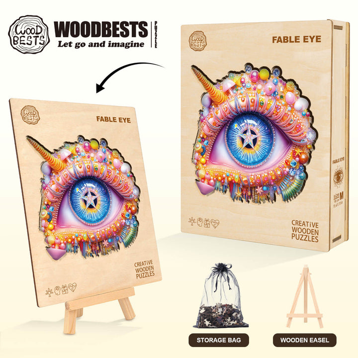 Fable Eye Wooden Jigsaw Puzzle