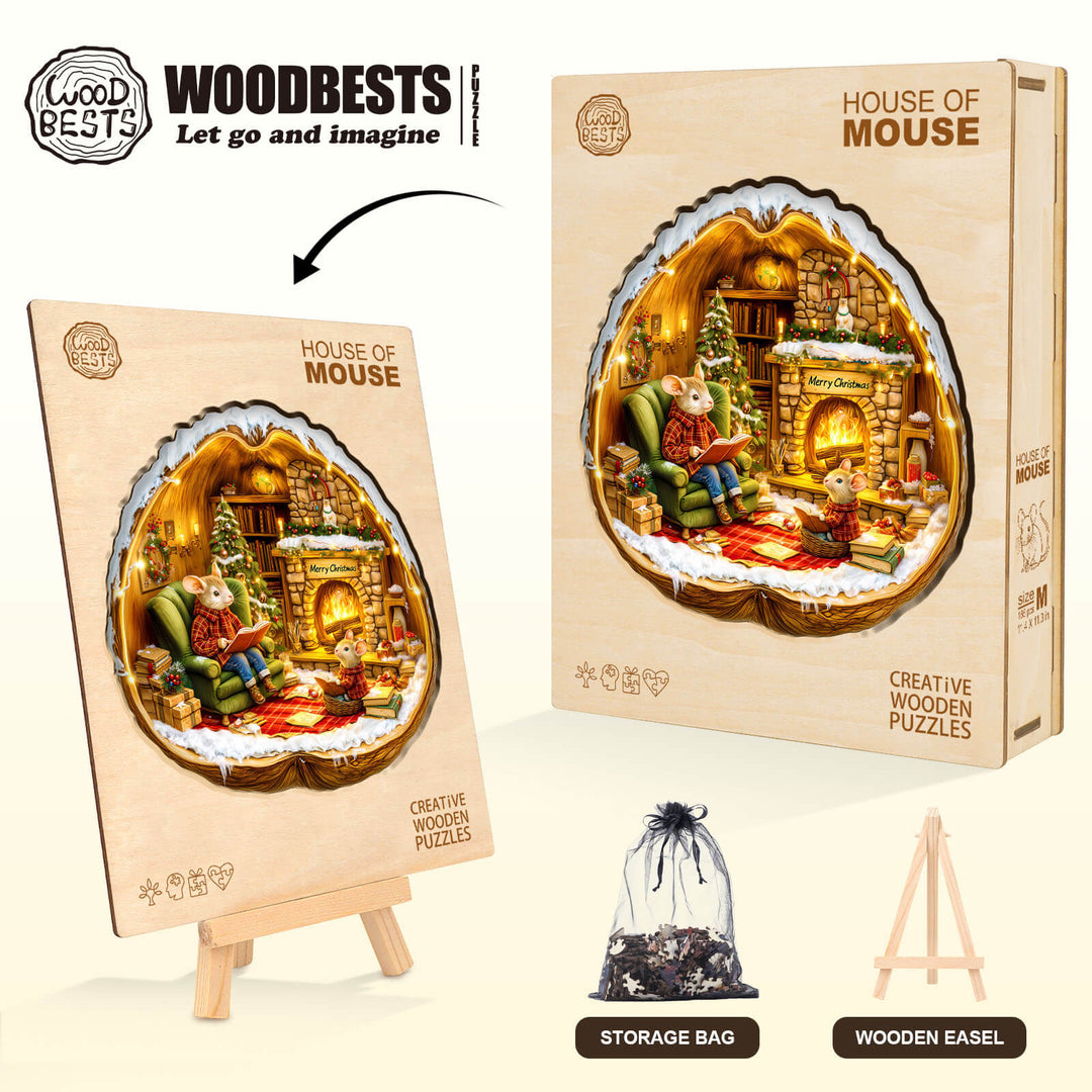 House of Mouse Wooden Jigsaw Puzzle