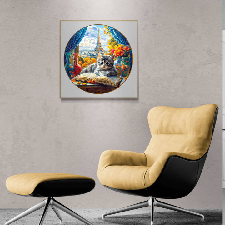 Views of Paris Wooden Jigsaw Puzzle