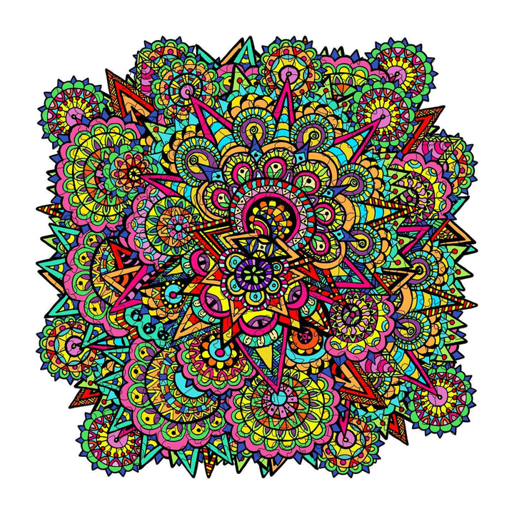 Mandala Psychic Celebration - By Artist Lori Anne McKague