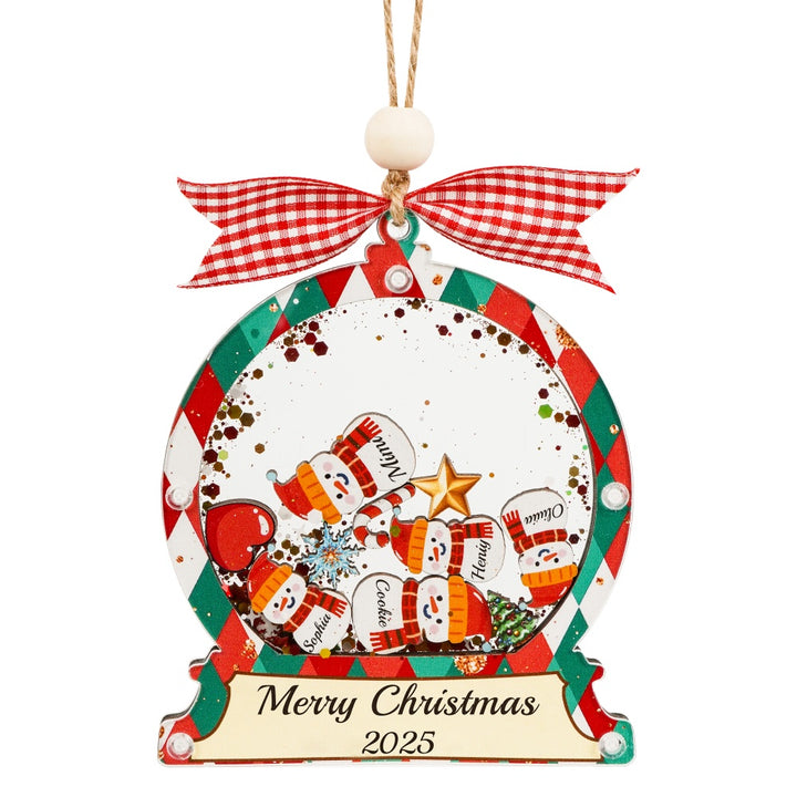 Christmas Rocking Pendant Gift-Snow Man