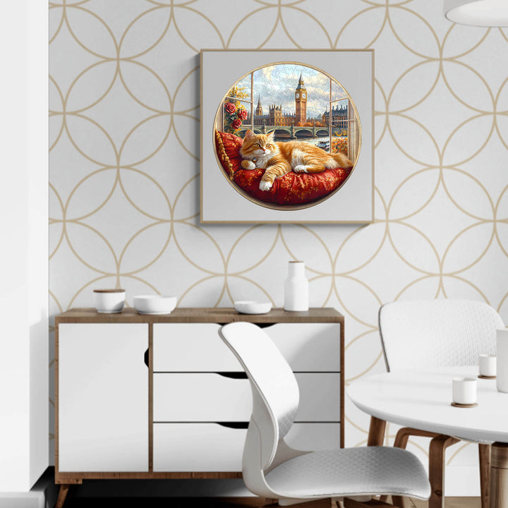 Views of London Wooden Jigsaw Puzzle