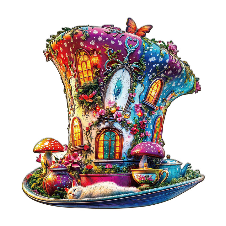 Magischer Zylinder Holz-Puzzle