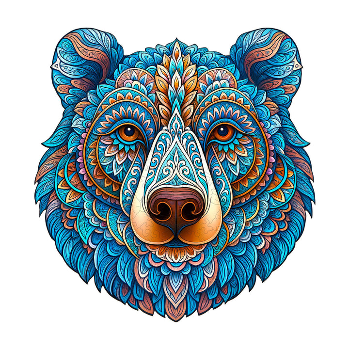 Colorful bear Wooden Jigsaw Puzzle