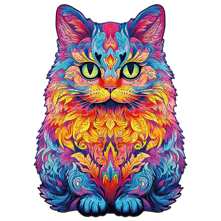 British Short Hair Wooden Jigsaw Puzzle