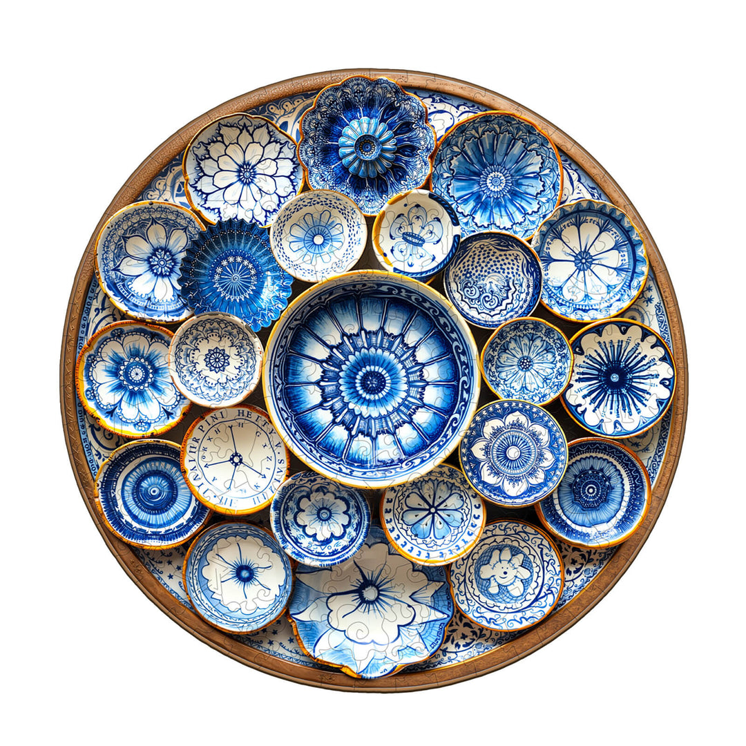 Azulejo Dreams– Portugal Wooden Jigsaw Puzzle