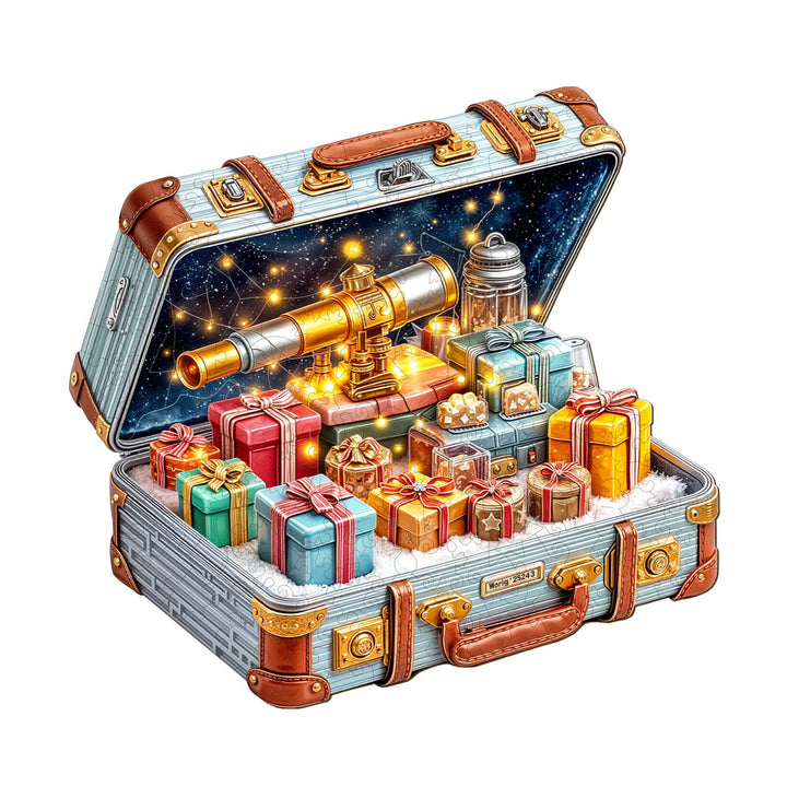 Astronomy Gift Box Wooden Jigsaw Puzzle