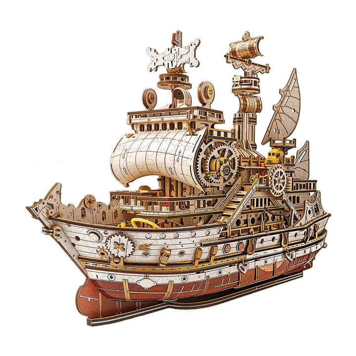3D-Puzzle Fracht Schiff Holzpuzzle