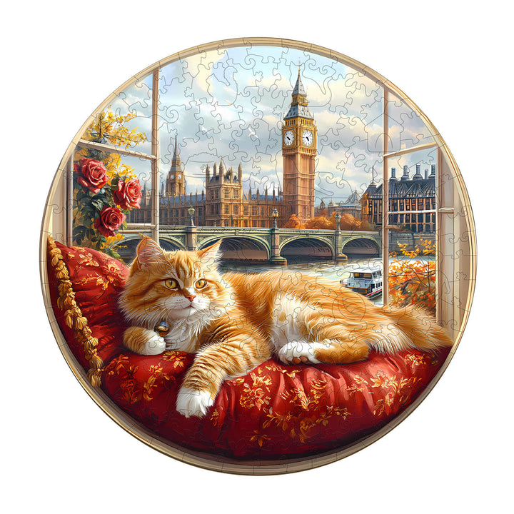 Views of London Wooden Jigsaw Puzzle