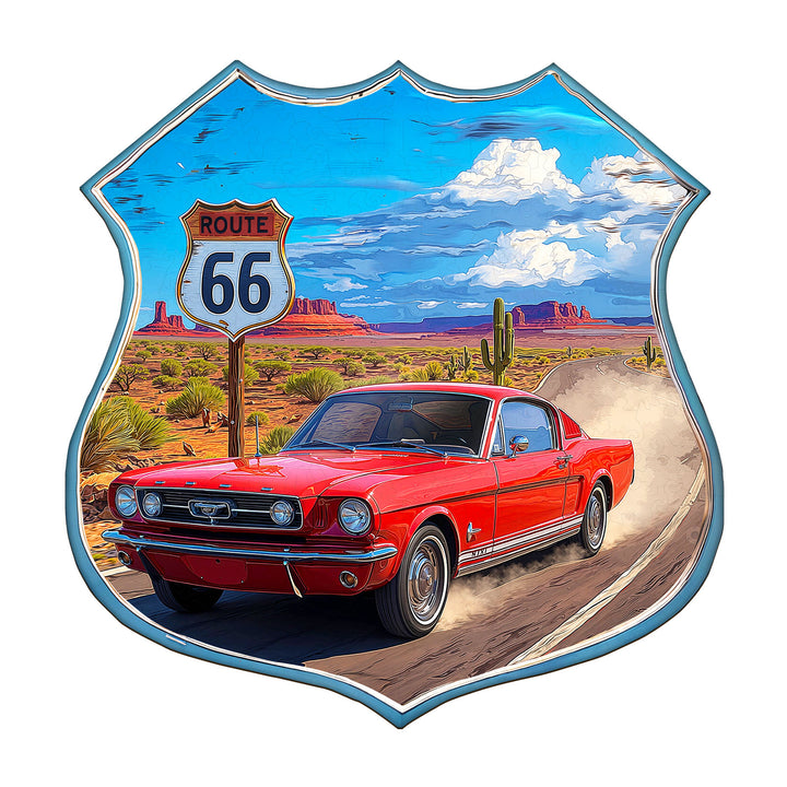 Route 66 Wooden Jigsaw Puzzle