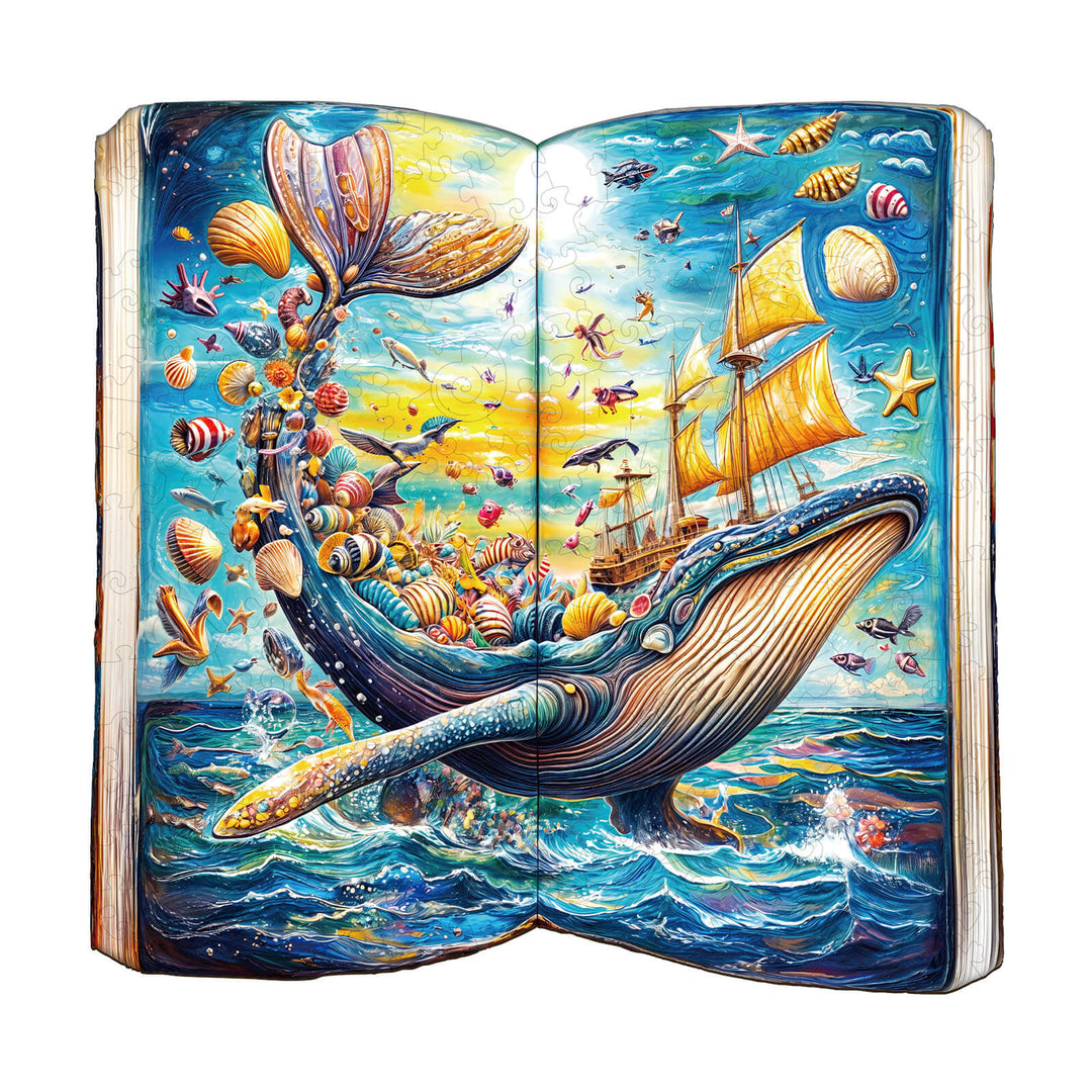 Puzzle en bois Histoire de la baleine-2