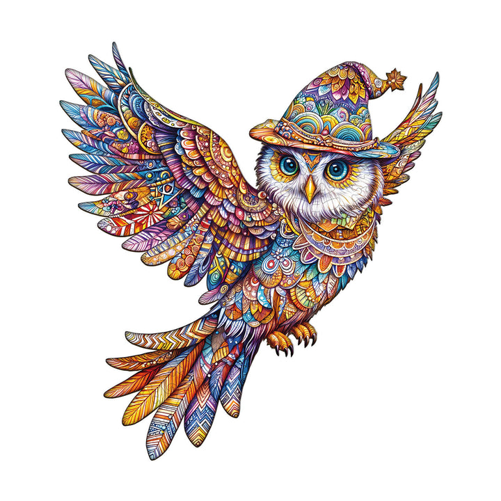 Magic Owl Wooden Jigsaw Puzzle