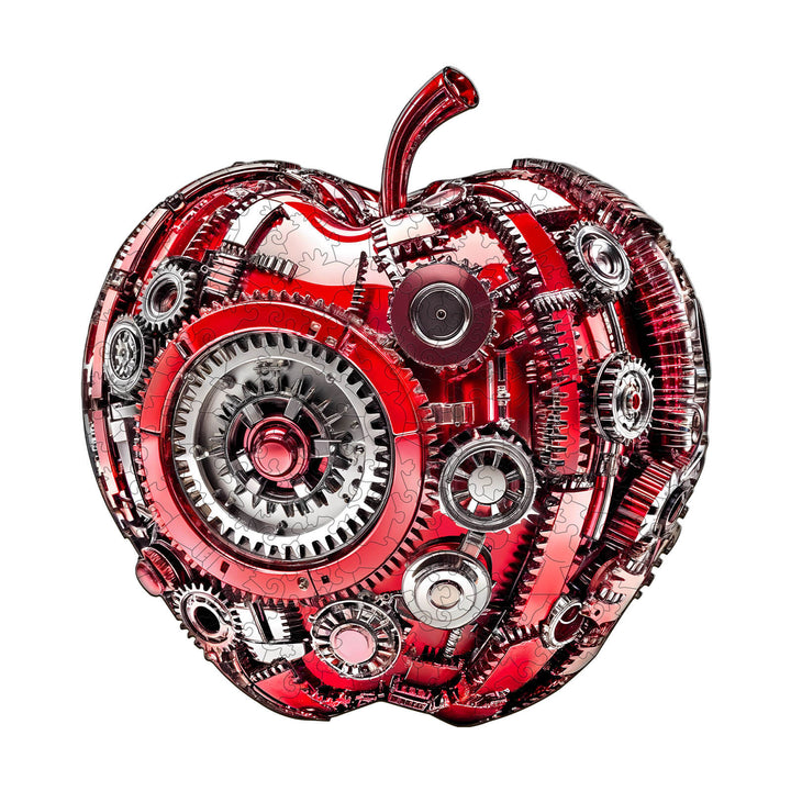 Cyber Apple Holz-Puzzle