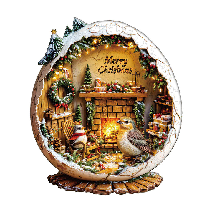 Bird House Wooden Jigsaw Puzzle