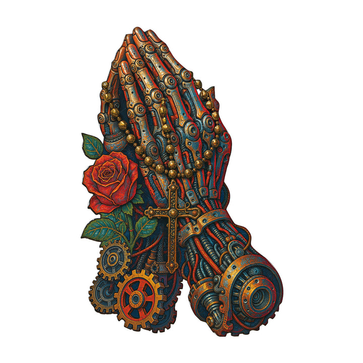 The Praying Hand-2 Wooden Jigsaw Puzzle