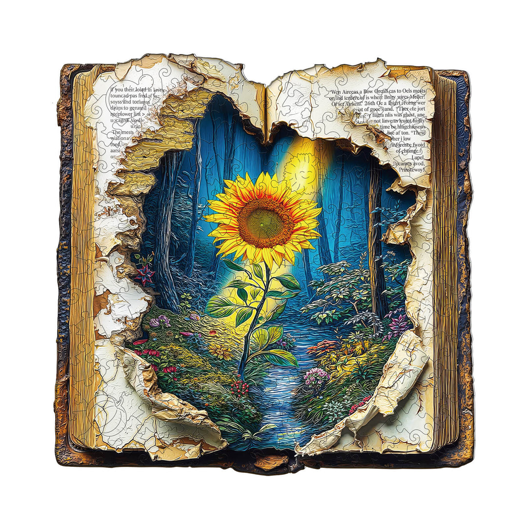 Golden Chapter Wooden Jigsaw Puzzle
