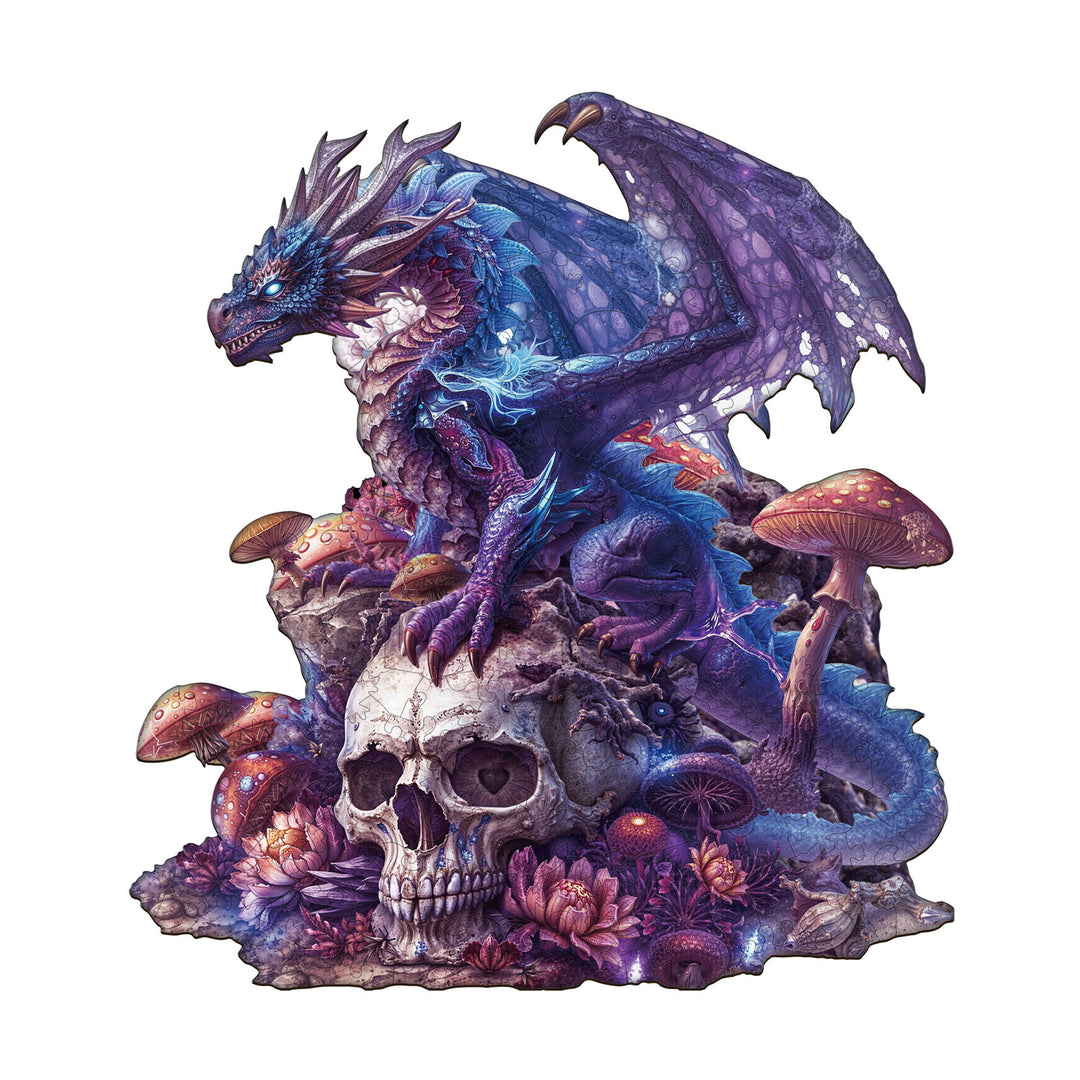 Bone Dragon Wooden Jigsaw Puzzle