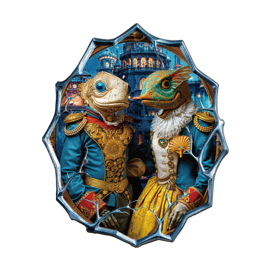 Mermaid Commander Wooden Jigsaw Puzzle