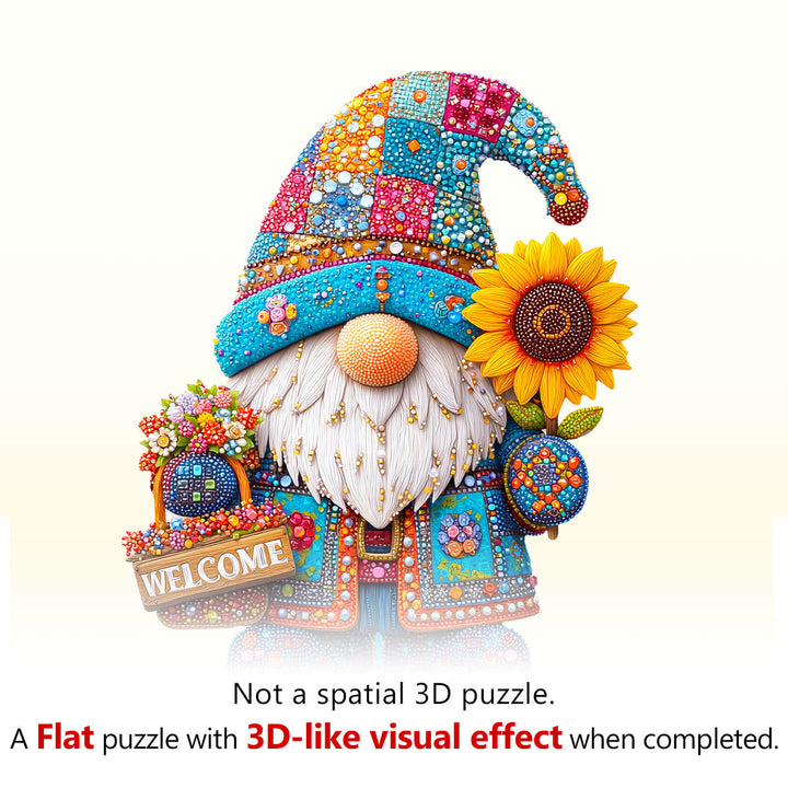 Gem Goblin Wooden Jigsaw Puzzle