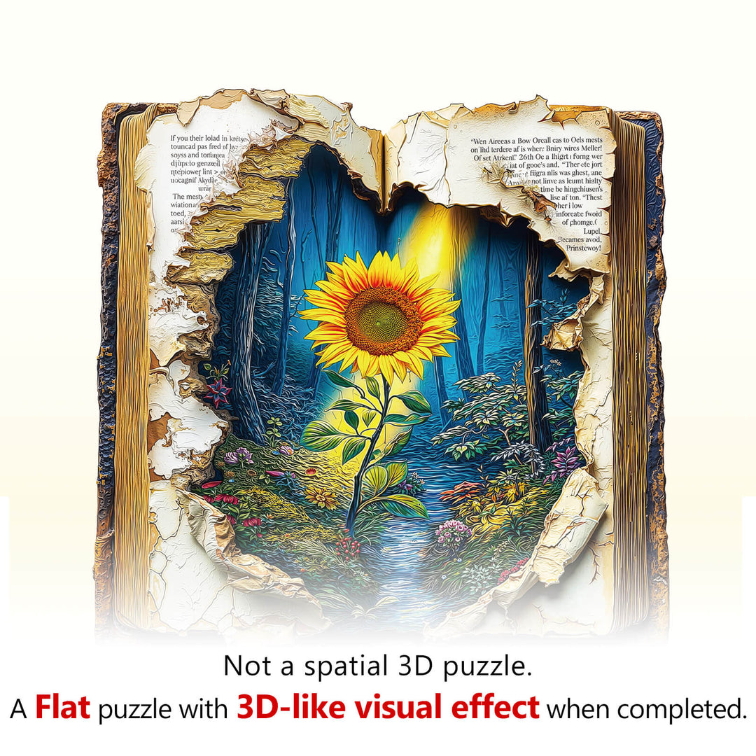 Golden Chapter Wooden Jigsaw Puzzle