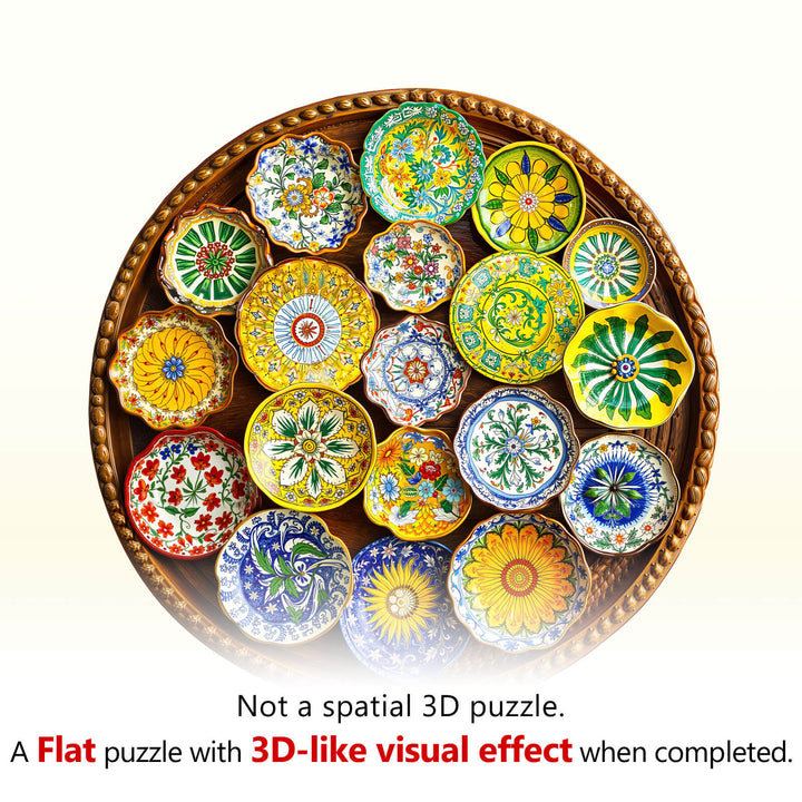 Colors of Sicily– Italy Wooden Jigsaw Puzzle