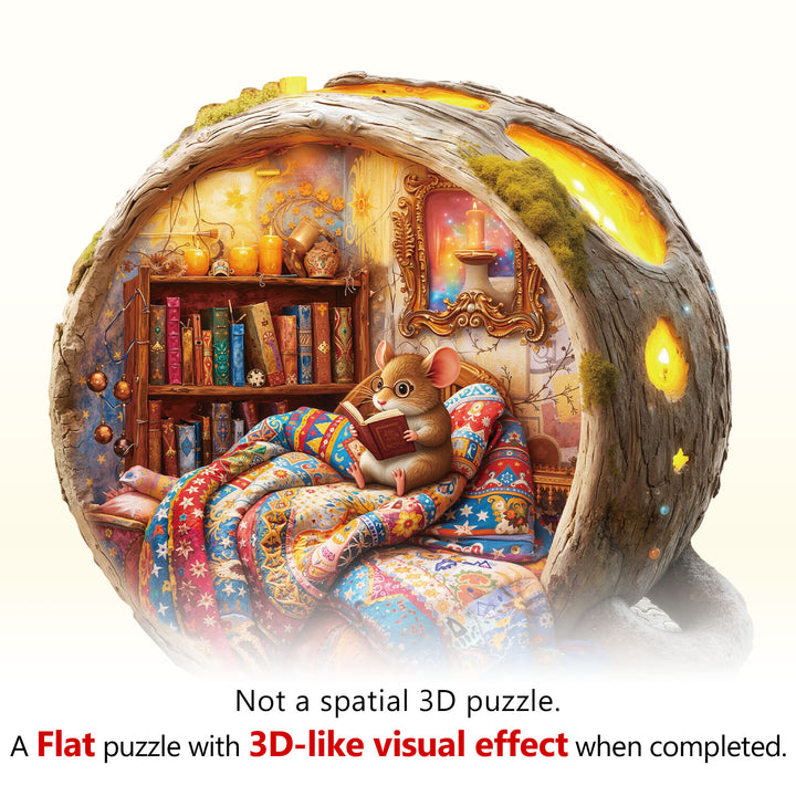 House of Mice Wooden Jigsaw Puzzle