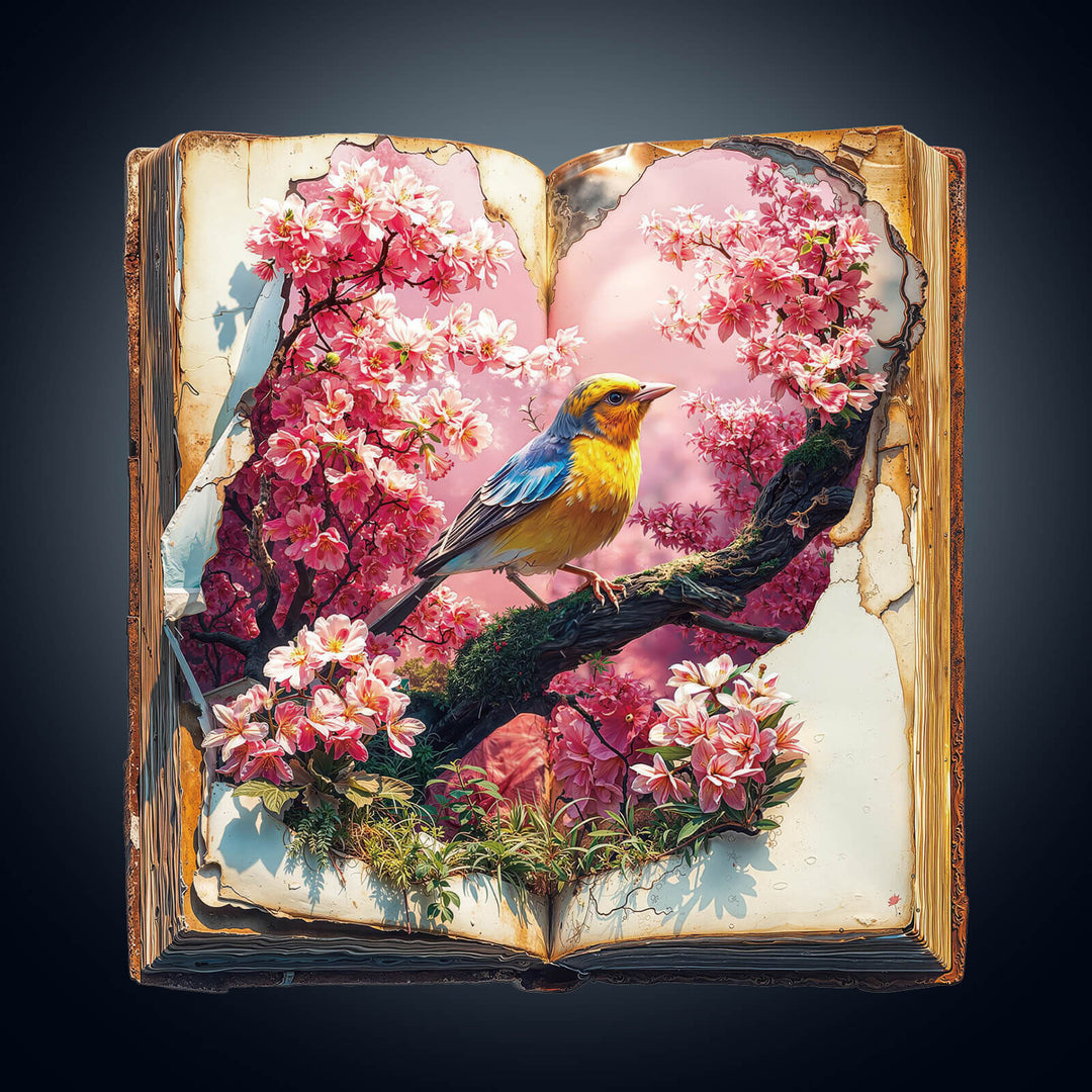 Petal Serenade Wooden Jigsaw Puzzle