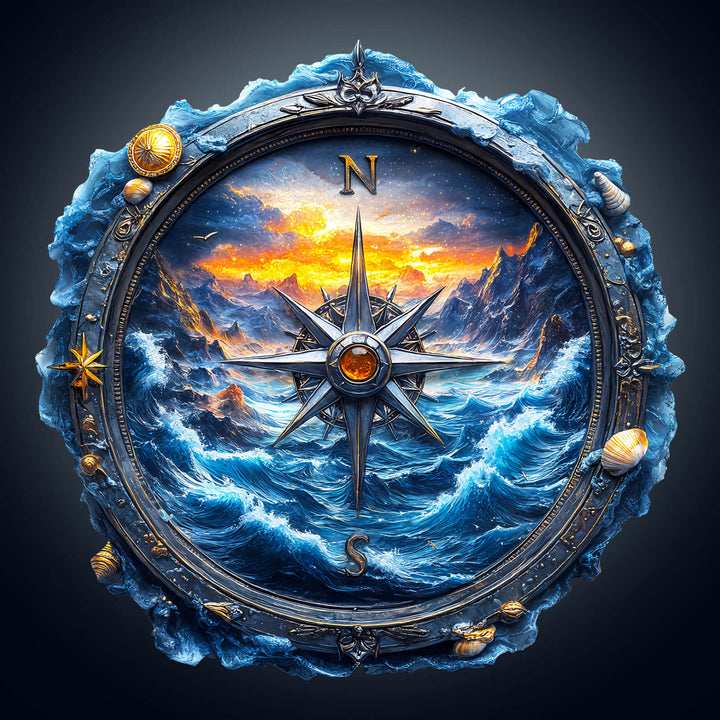 Compass Landschaft Holz-Puzzle