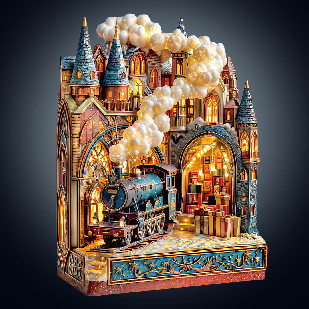 Cloud Platform Wooden Jigsaw Puzzle