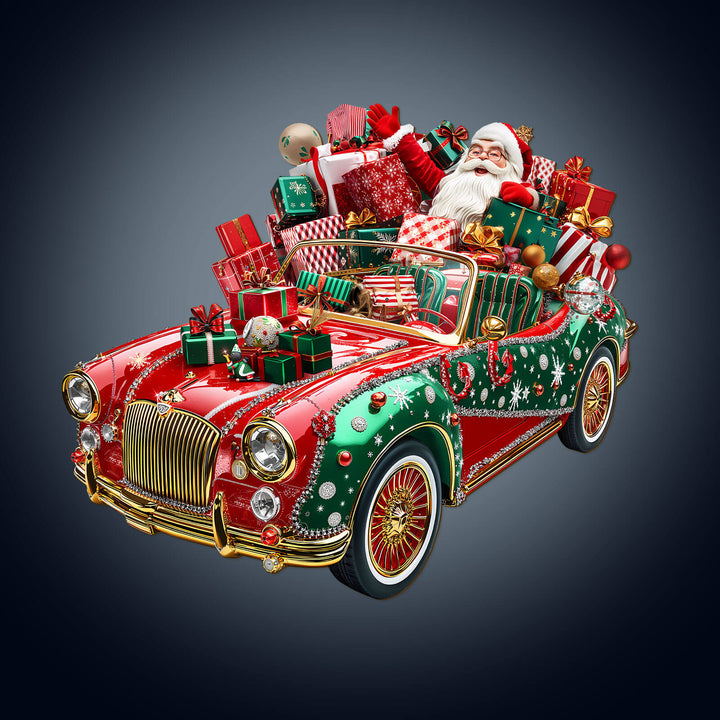 Crazy Christmas Wooden Jigsaw Puzzle