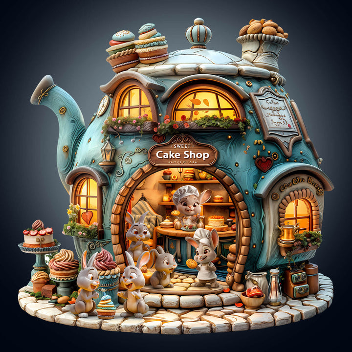 Holzpuzzle von Rabbit's Cake Shop