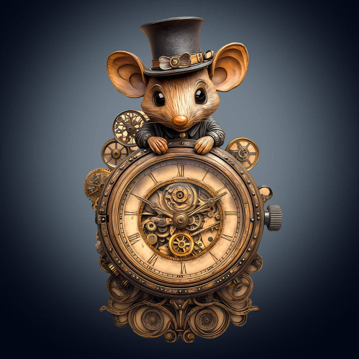 Mechanical mouse Wooden Jigsaw Puzzle