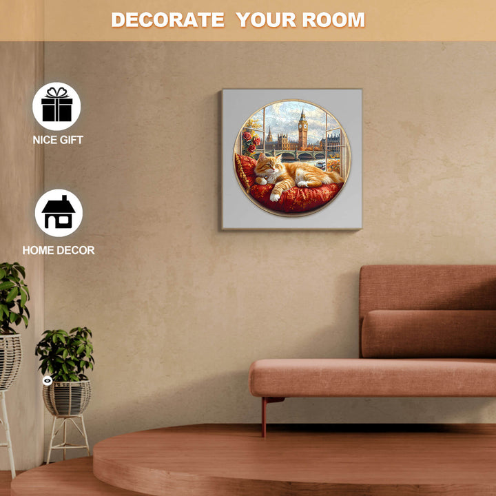 Views of London Wooden Jigsaw Puzzle