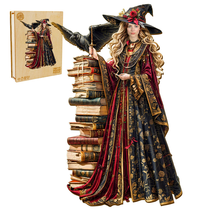 Face Custom Photo Puzzle - Witch