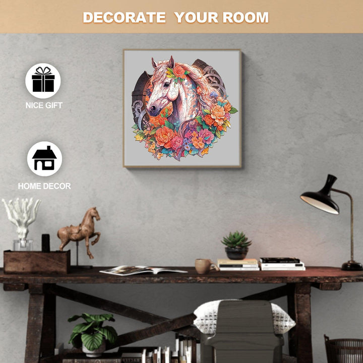 The Loyal Horseshoe Wooden Jigsaw Puzzle